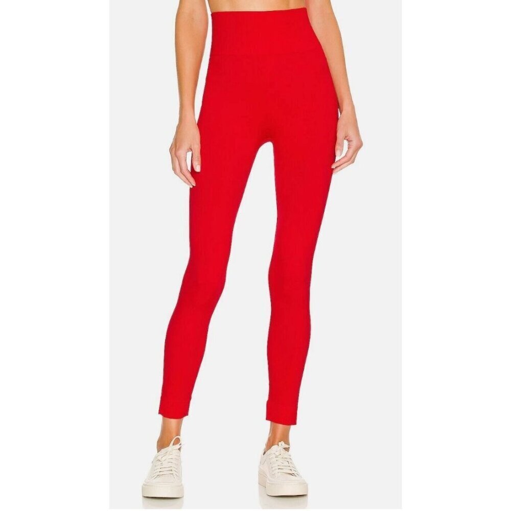 WeWoreWhat Seamless Leggings Ruby Red Active Wear-sz XS